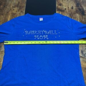 Vibrant Blue Long Sleeve Crew Neck Top NWOT